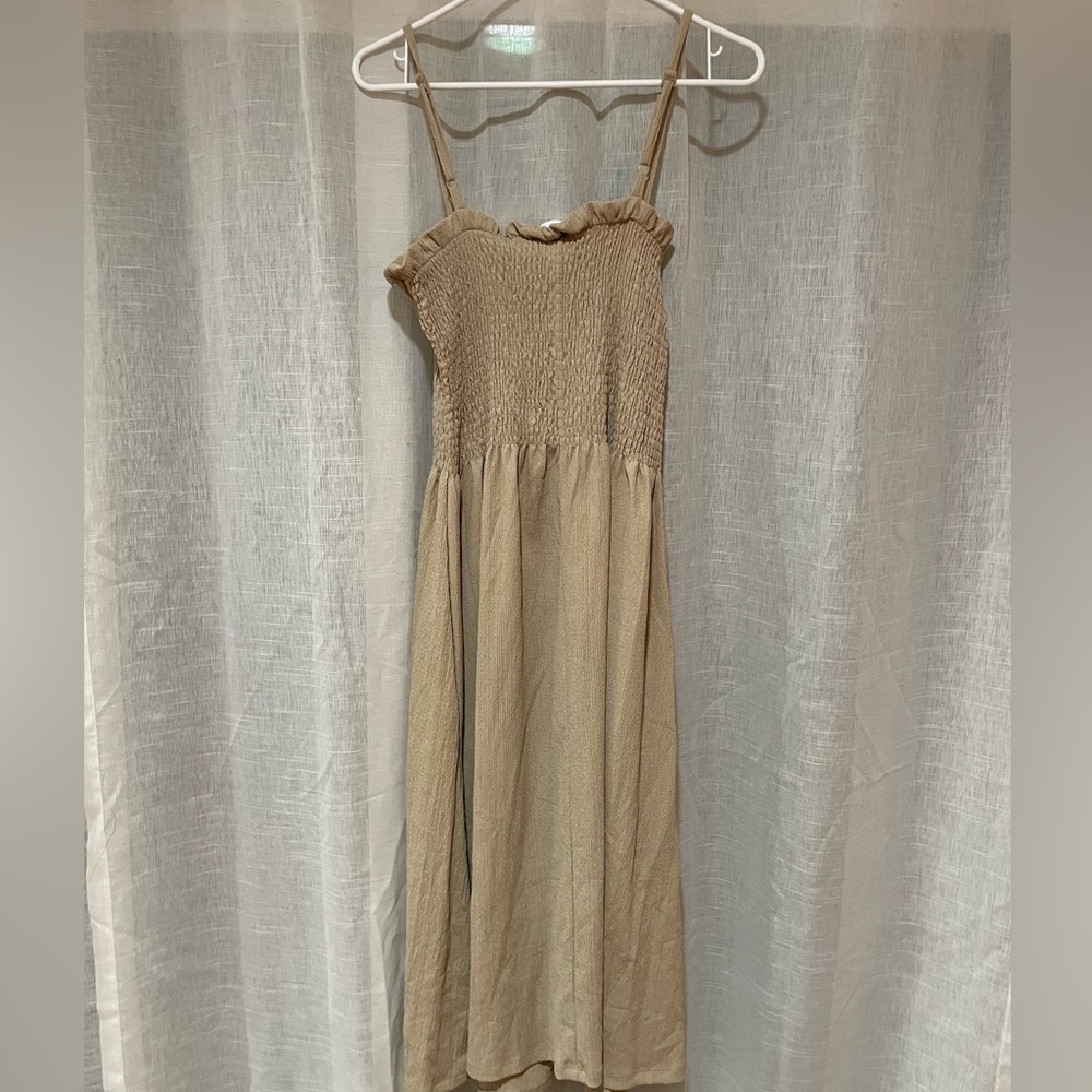 H&M Tan Dress